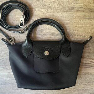 Longchamp Le Pliage Neo - XS (All Black)
